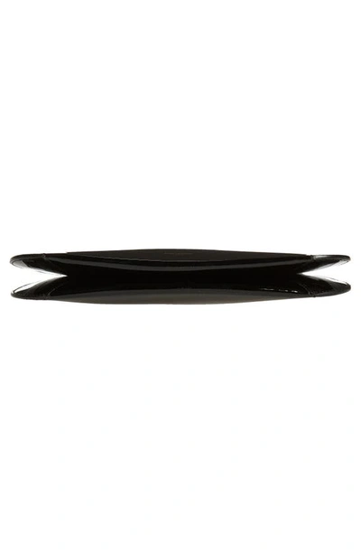 Saint Laurent Sac Patent Leather Hobo Bag In Nero