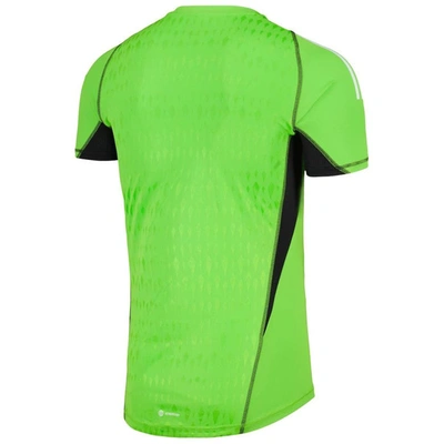 Shop Adidas Originals Adidas Green Lafc 2023 Replica Goalkeeper Jersey
