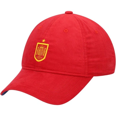 Shop Adidas Originals Adidas Red Spain National Team Winter Adjustable Hat