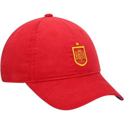 Shop Adidas Originals Adidas Red Spain National Team Winter Adjustable Hat