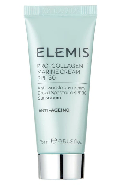 Shop Elemis Pro-collagen Marine Cream Spf 30, 0.5 oz In 0.5oz Tube