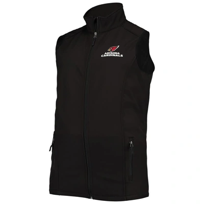 Shop Dunbrooke Black Arizona Cardinals Big & Tall Archer Softshell Full-zip Vest