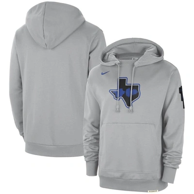 Shop Nike Silver Dallas Mavericks 2023/24 City Edition Courtside Standard Issue Pullover Hoodie