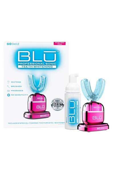 Shop Go Smile Blu Professional Sonic Teeth Whitening Toothbrush In Electric Pink