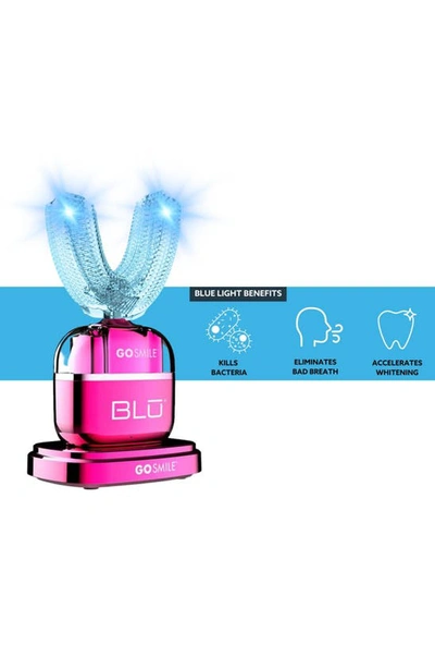 Shop Go Smile Blu Professional Sonic Teeth Whitening Toothbrush In Electric Pink