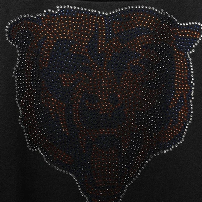 Shop Cuce Black Chicago Bears Winners Square Neck Pullover Sweatshirt