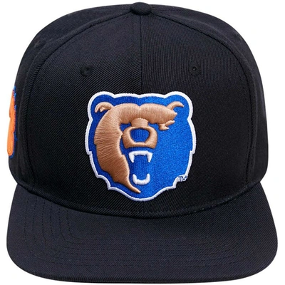 Shop Pro Standard Black Morgan State Bears Arch Over Logo Evergreen Snapback Hat