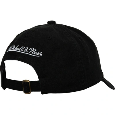 Mitchell & Ness Men's  Black Nashville Sc X Johnny Cash Boys In Black Adjustable Dad Hat In Black