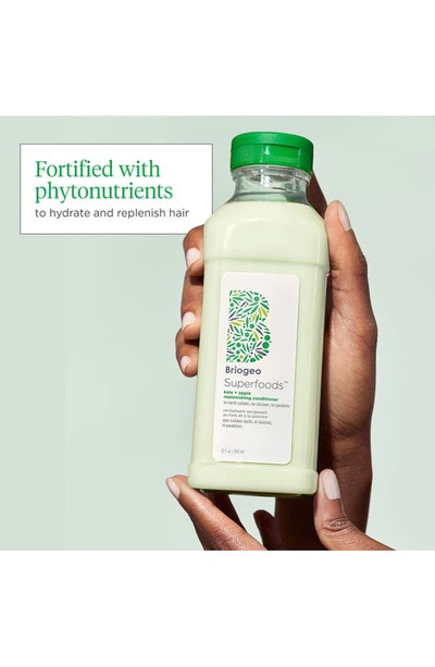 Briogeo Be Gentle, Be Kind Kale + Apple Replenishing Superfood Conditioner 12.5 Oz.