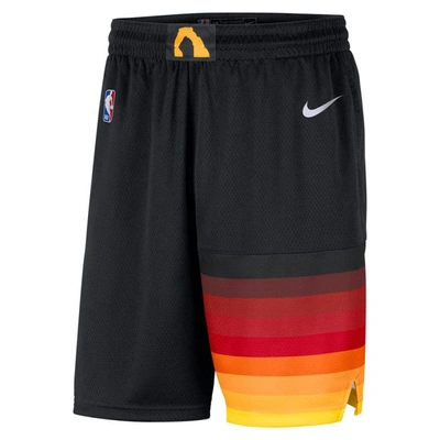 Shop Nike Black Utah Jazz 2020/21 City Edition Swingman Shorts