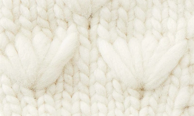 Shop Sh T That I Knit The Motley Merino Wool Mittens In White Lie