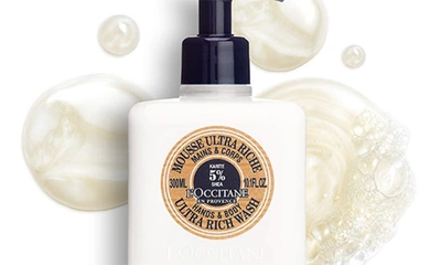 Shop L'occitane Shea Hands & Body Ultra Rich Wash