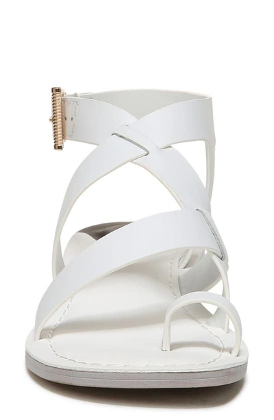 Shop Franco Sarto Ina Toe Loop Sandal In Studded White