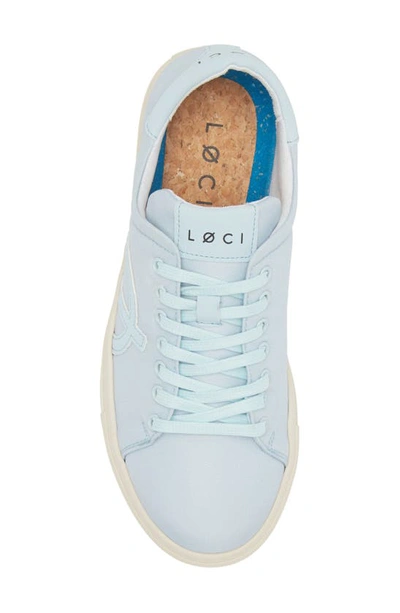 Shop Loci Origin Water Resistant Sneaker In Baby-blue/ Baby-blue/ White