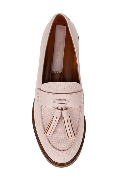 Shop Franco Sarto Carolyn Low Tassel Loafer In Lightpink