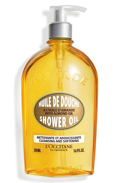 L'occitane Cleansing And Softening Shower Oil With Almond Oil Mini 2.5 oz/ 75 ml