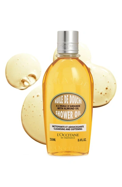L'occitane Cleansing And Softening Shower Oil With Almond Oil Mini 2.5 oz/ 75 ml