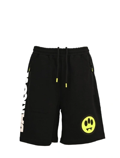 Shop Barrow Shorts In Nero/black