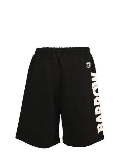 Shop Barrow Shorts In Nero/black