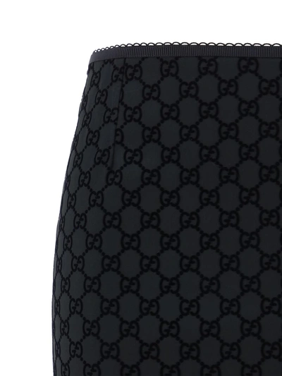 Shop Gucci Skirts In Black/mix