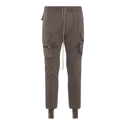 Shop Rick Owens Trousers In Dust