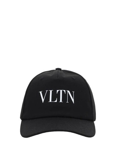 Shop Valentino Garavani Hats E Hairbands In Nerobianco