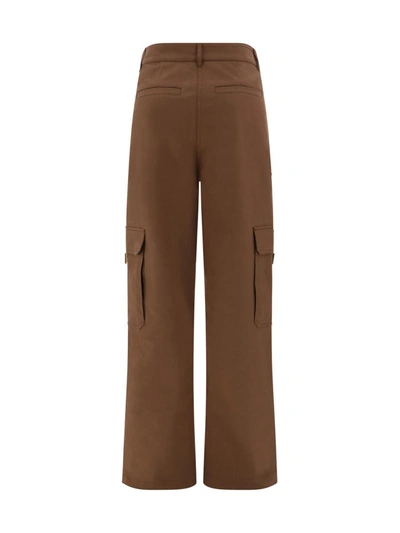 Shop Valentino Pants In Clay
