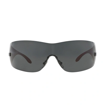 Shop Versace Sunglasses In Gunmetal