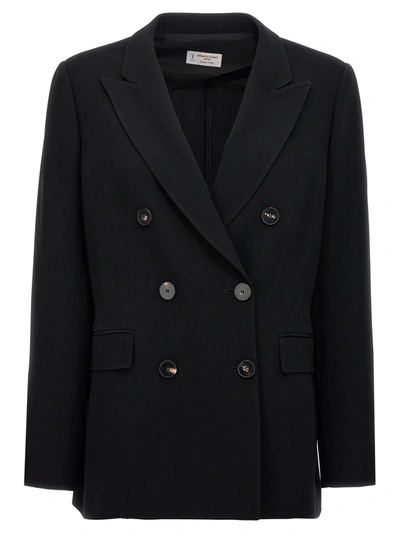 Shop Alberto Biani Icon Blazer And Suits In Black