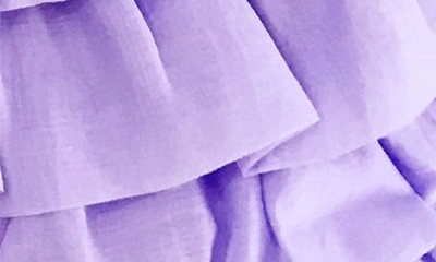 Shop Joe-ella Kids' Organza Tafetta Dress In Lilac