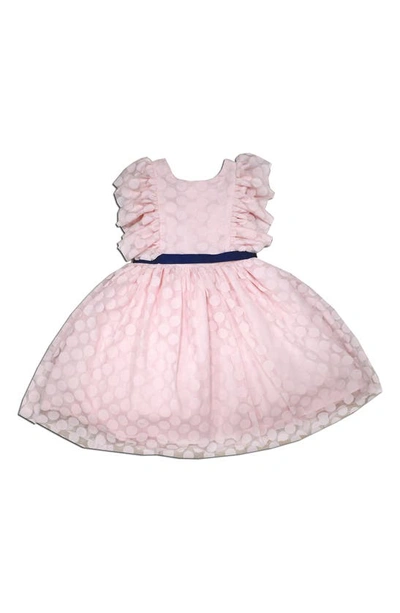 Shop Joe-ella Kids' Polka Dot Dress In Pink