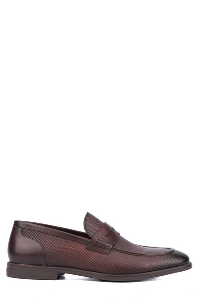 Shop Vintage Foundry Adamson Penny Loafer In Brown