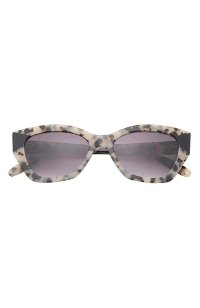 Shop Glemaud X Tura 55mm Cat Eye Sunglasses In Ivory
