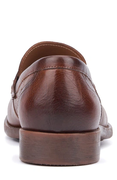 Vintage Foundry Harry Apron Toe Penny Loafer In Tan