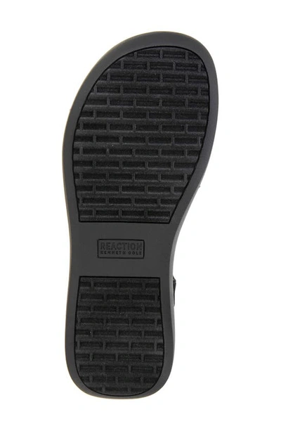 Shop Reaction Kenneth Cole Taryn Rhinestone Strap Sandal In Black Jewel