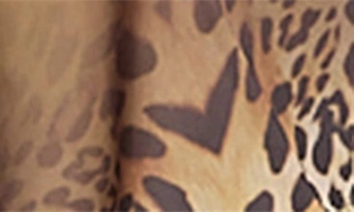 Ranee's Patterned Cover-up Top In Brown