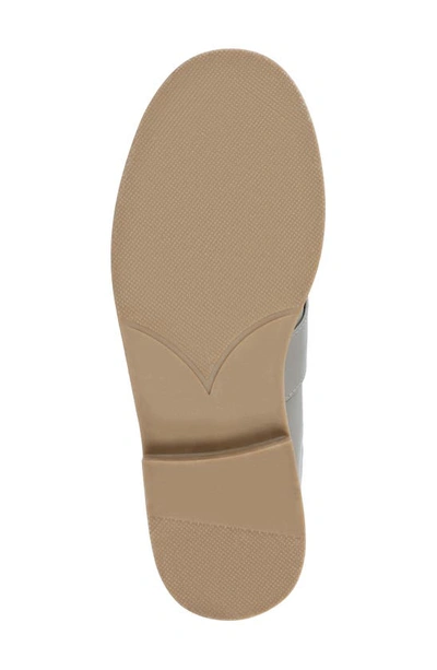 Journee Collection Lakenn Crash Back Loafer In Grey
