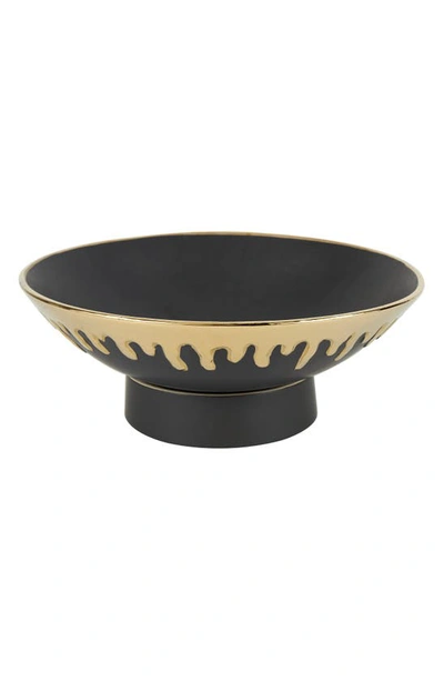 Shop Cosmo By Cosmopolitan Decorative Ceramic Bowl In Black
