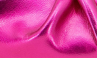 Reaction Kenneth Cole Rylee Slingback Platform Sandal In Hot Pink Metallic