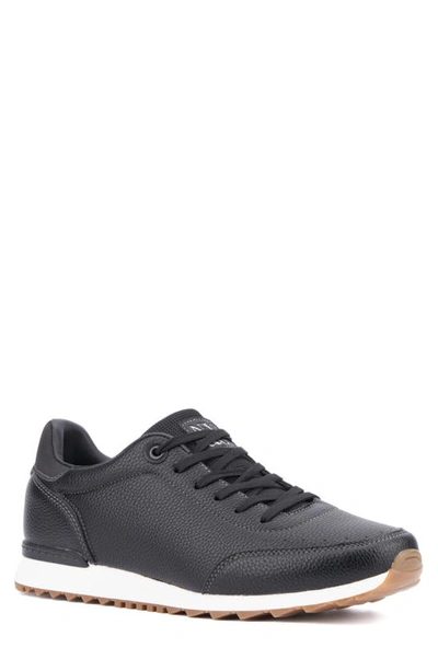 Shop New York And Company Anwar Low Top Sneaker In Black