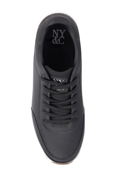 New York And Company Anwar Low Top Sneaker In Black