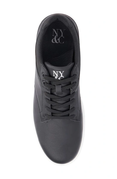New York And Company Neriah Low Top Sneaker In Black