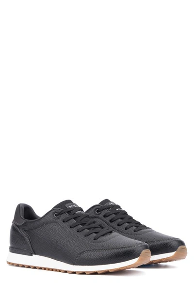 New York And Company Anwar Low Top Sneaker In Black