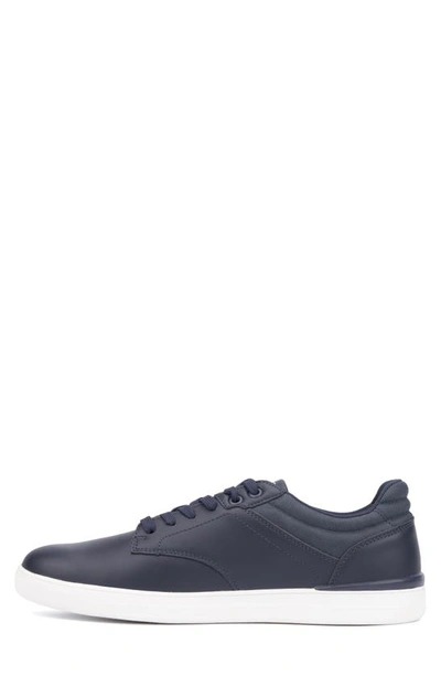 New York And Company Neriah Low Top Sneaker In Navy