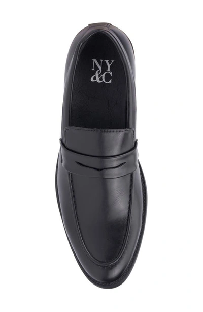 New York And Company Andy Penny Loafer In Black