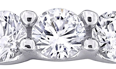 Shop Delmar Created White Sapphire Band Ring
