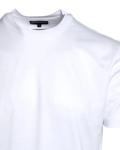 Shop Ea7 Emporio Armani T-shirts In White