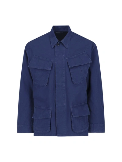 Shop Polo Ralph Lauren Jackets In Blue