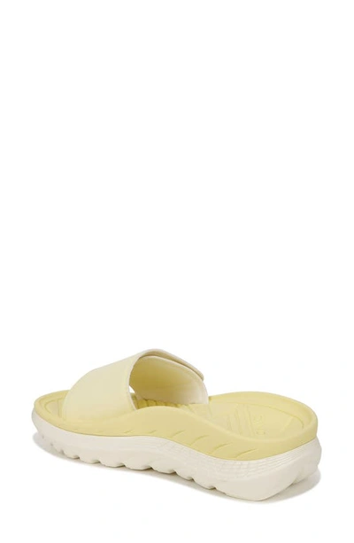 Shop Vionic Rejuvenate Slip-on Sandal In Yellow Pear