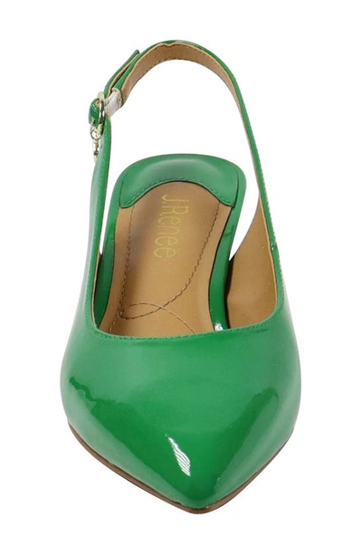 J. RENEÉ J. RENEÉ J.RENÉE SHAYANNE SLINGBACK POINTED TOE PUMP 